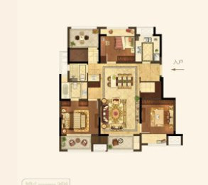 名俊豪庭（象屿西郊御府）117平